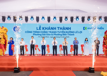 Lễ Khánh thành công trình chỉnh trang tuyến đường Lê Lợi TP. Hồ Chí Minh
