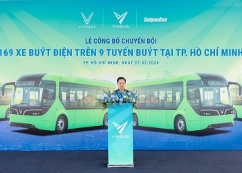 VinBus vận hành 9 tuyến buýt điện mới tại TP.HCM
