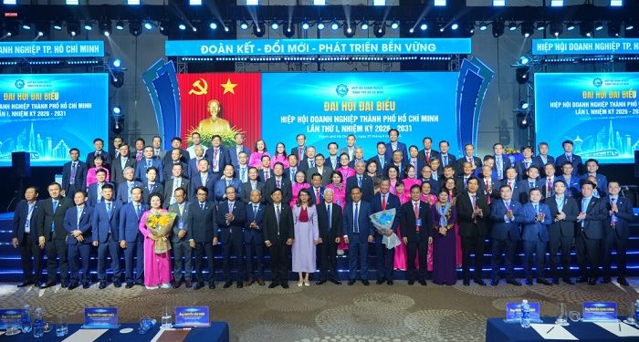 Đại hội đại biểu Hiệp hội Doanh nghiệp TP. Hồ Chí Minh lần thứ I nhiệm kỳ 2026 – 2031: “Đoàn kết – Đổi mới – Phát triển bền vững”.