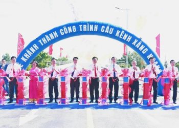 Khánh thành hai cây cầu Kênh Xáng Dọc và Kênh Xáng Ngang
