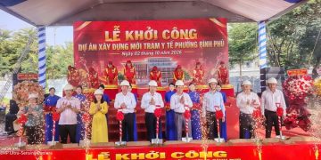 Khởi công xây mới Trạm Y tế phường Bình Phú